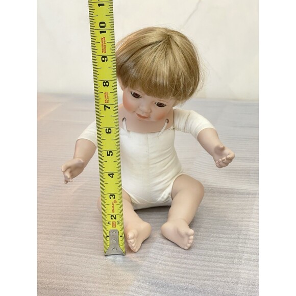 Danbury Mint Cowboy Billy Boy Doll 10" Porcelain & Cloth by Linda Steele 1991 - Picture 7 of 8